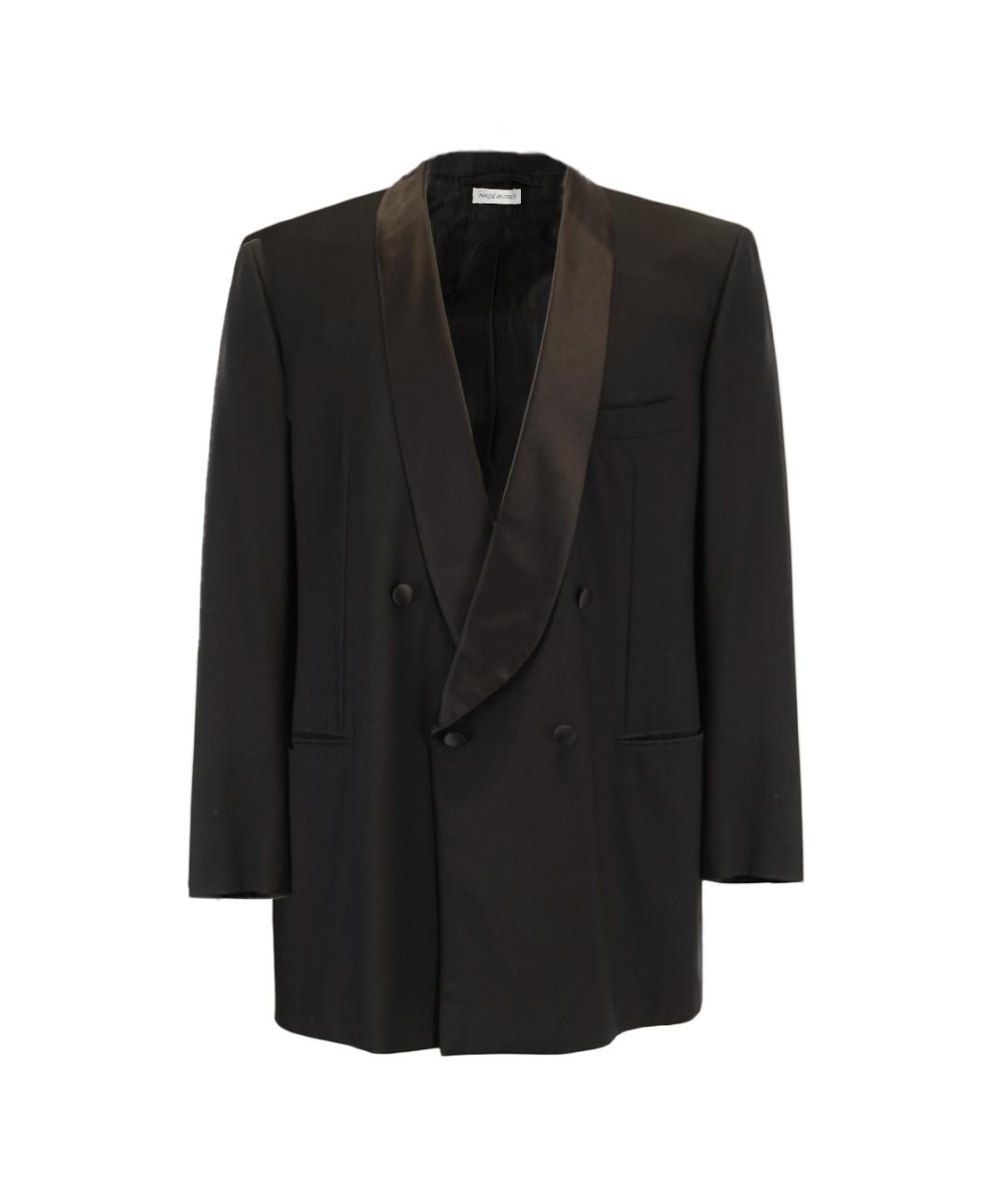 BRIONI Черный шерстяной пиджак, фото 1