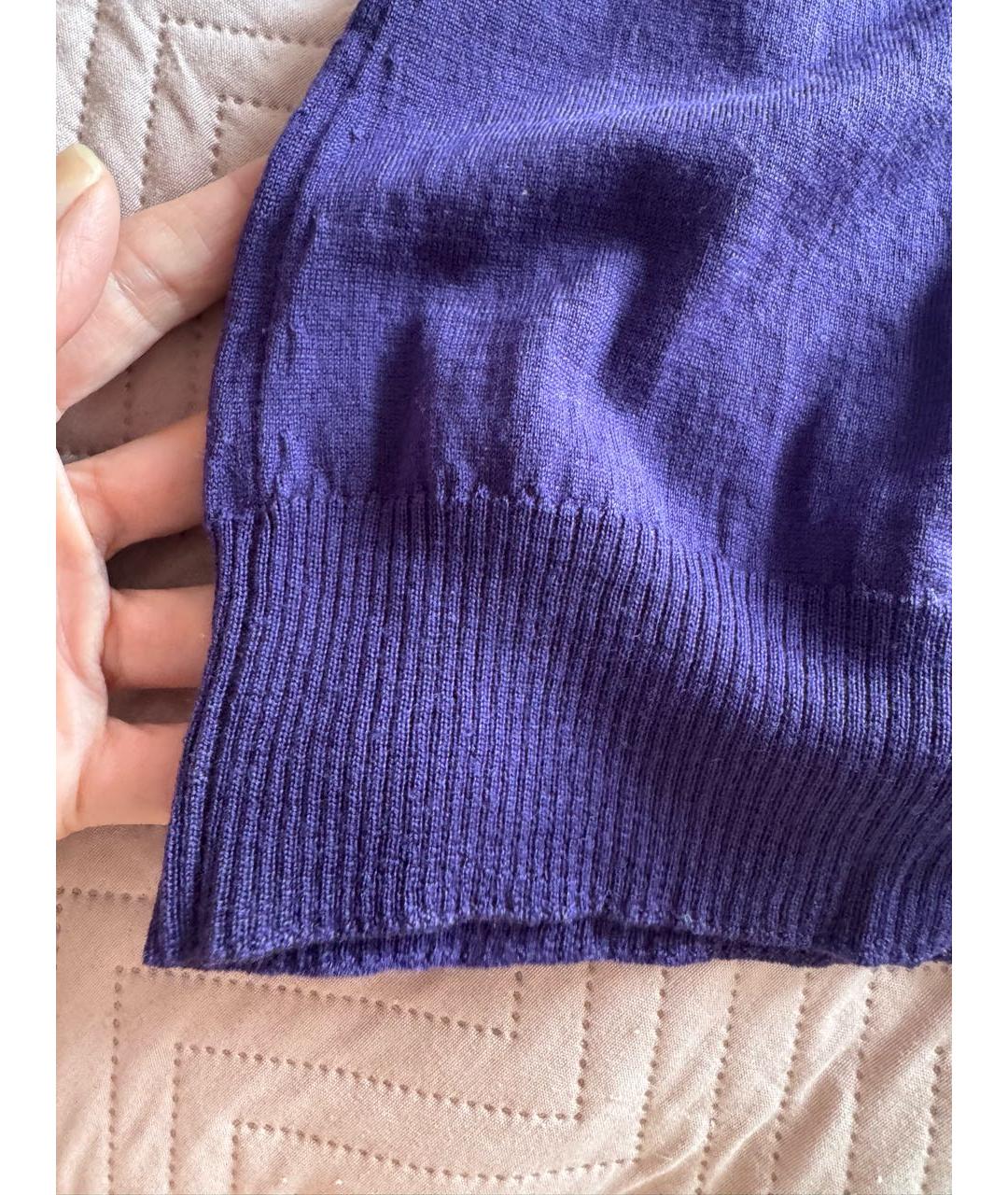GUCCI Фиолетовая кашемировая водолазка, фото 7