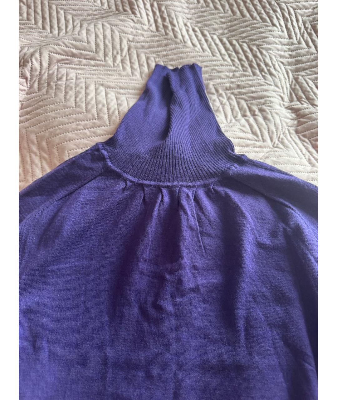 GUCCI Фиолетовая кашемировая водолазка, фото 3
