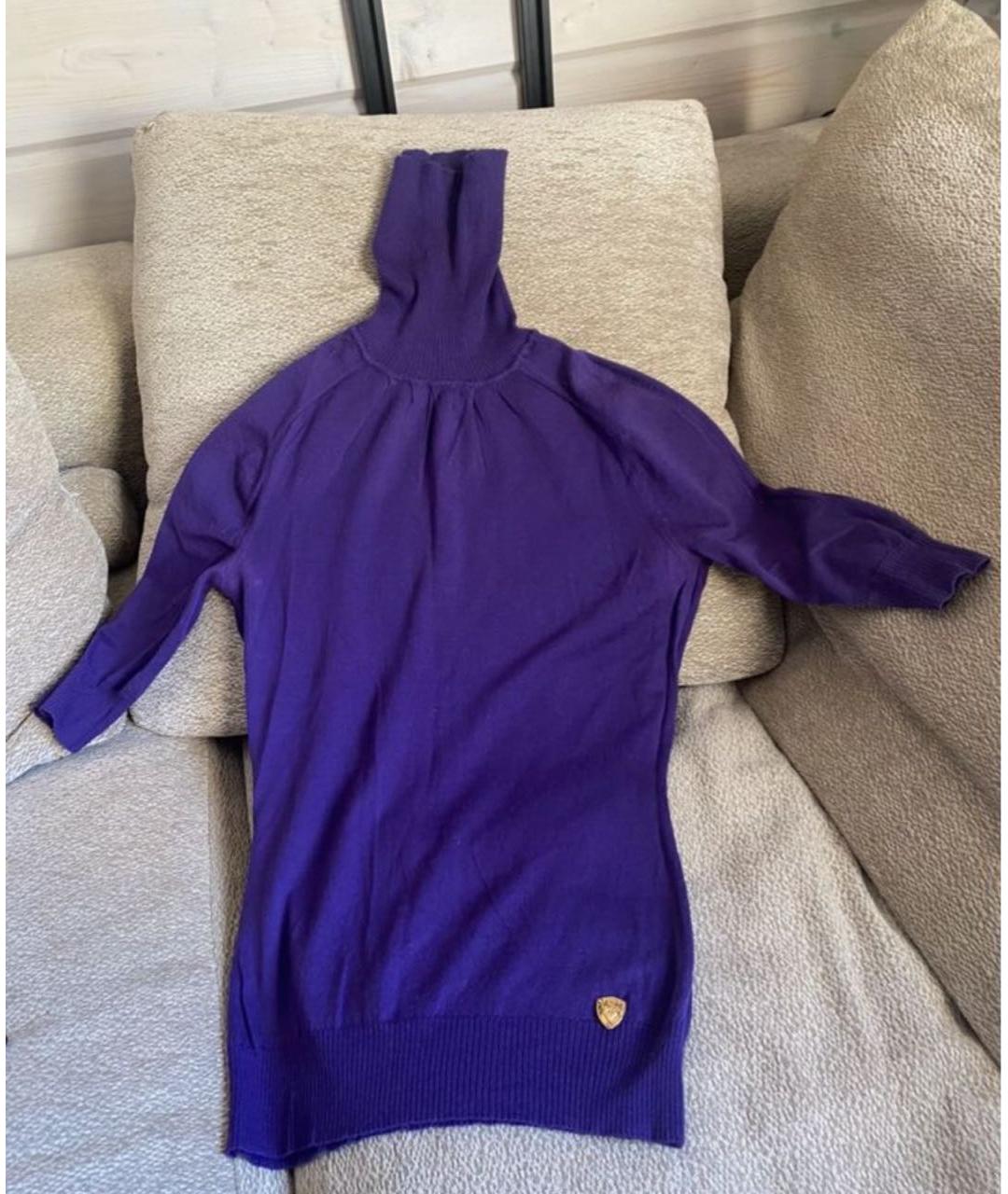 GUCCI Фиолетовая кашемировая водолазка, фото 5