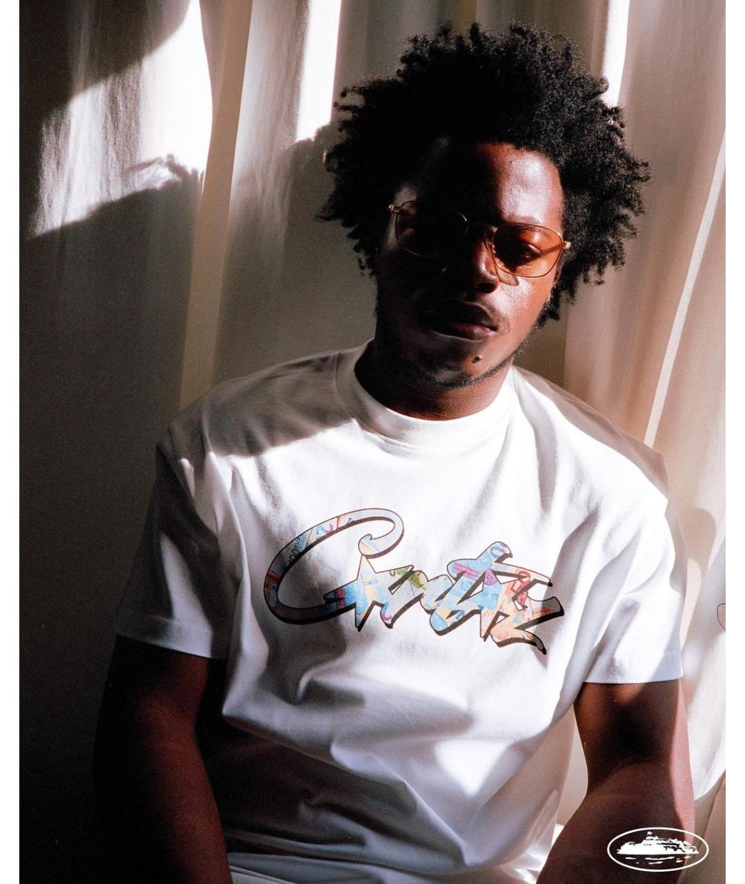 CORTEIZ Белая хлопковая футболка, фото 2