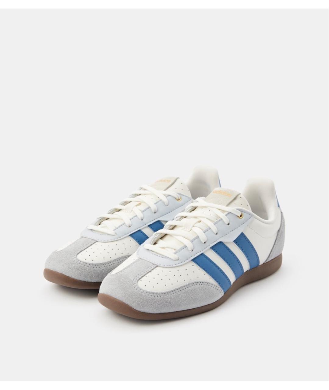 ADIDAS Белые кожаные кроссовки, фото 2