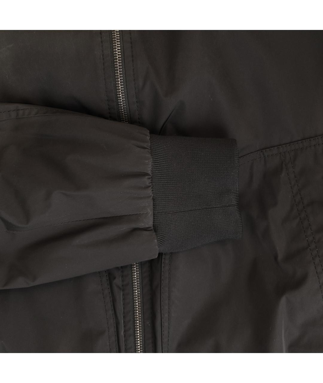 BOTTEGA VENETA Черная полиэстеровая куртка, фото 5