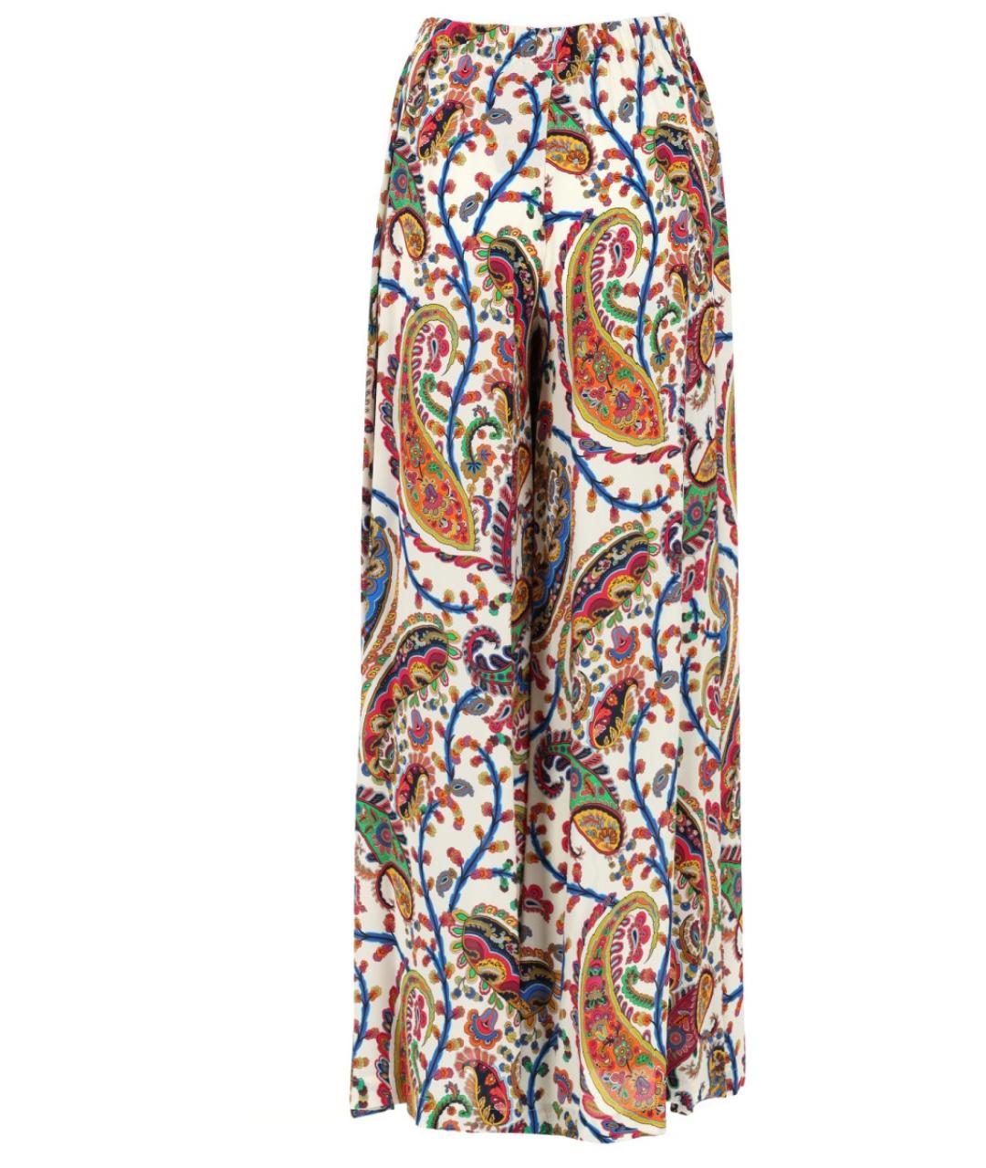 ETRO Мульти вискозные прямые брюки, фото 3