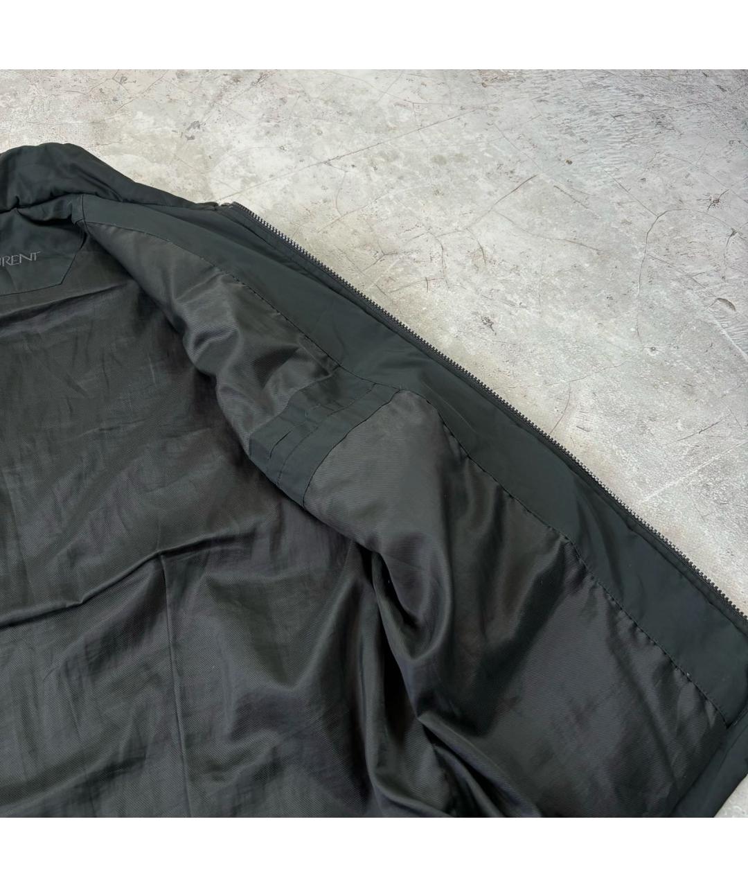 SAINT LAURENT Антрацитовый жилет, фото 6