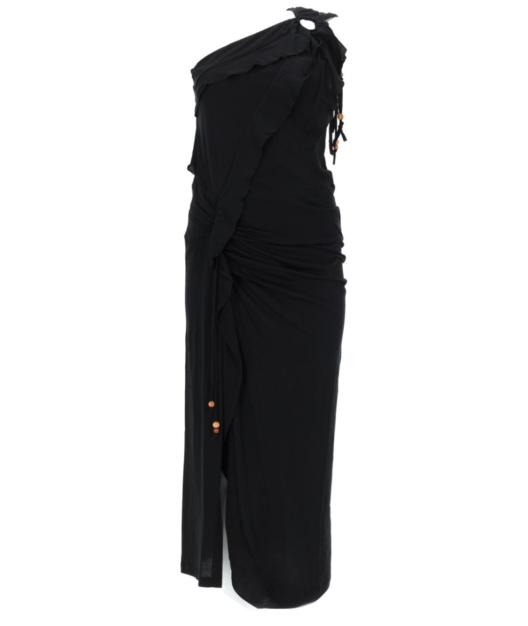 ISABEL MARANT Черное хлопковое повседневное платье, фото 1