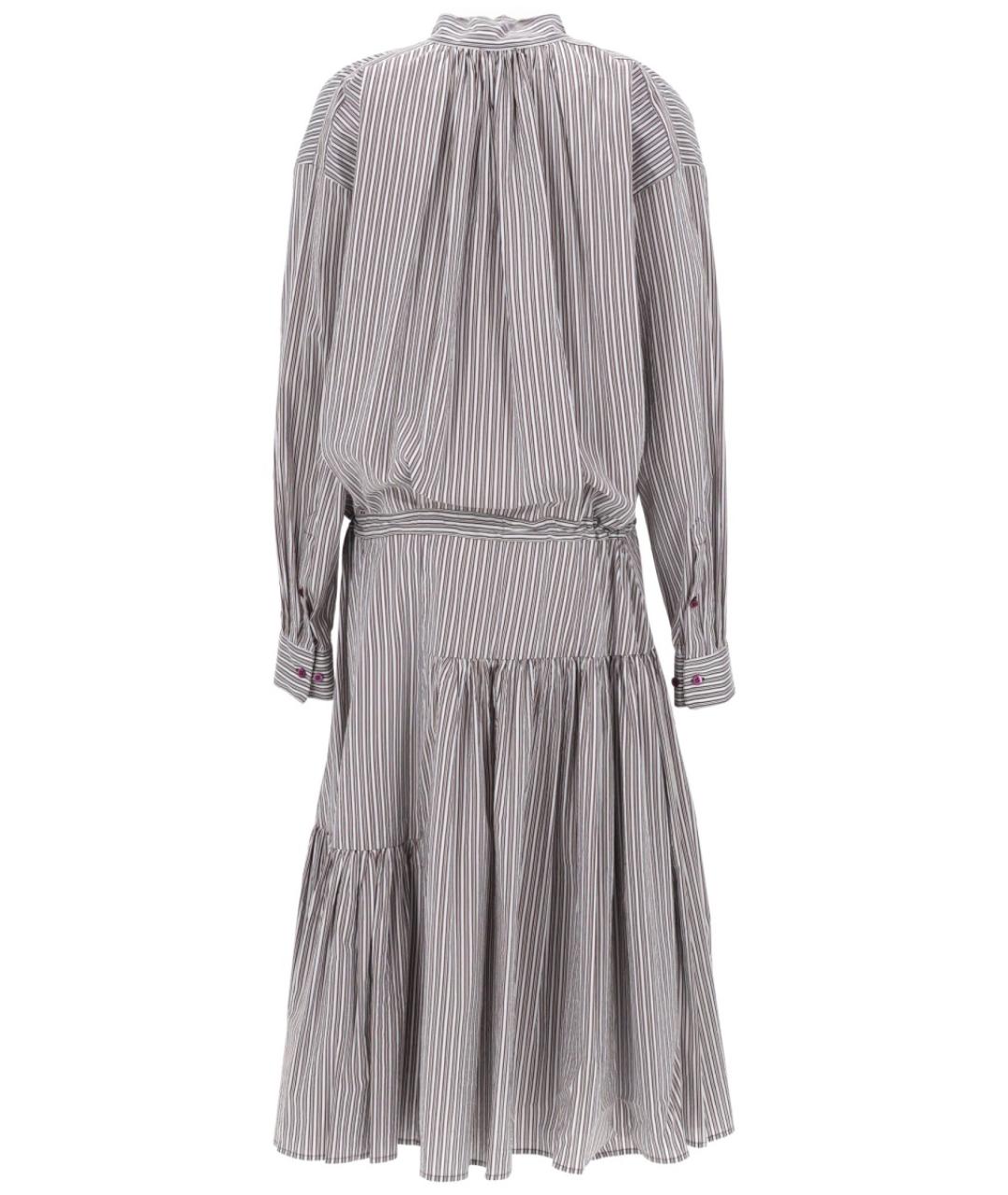 DRIES VAN NOTEN Серое хлопковое повседневное платье, фото 2