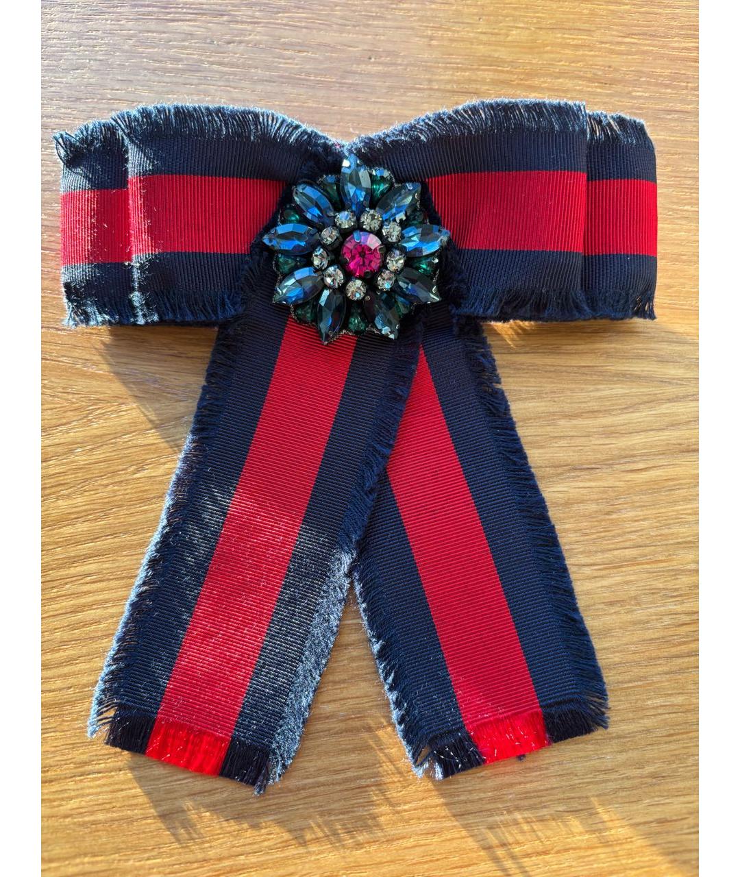 GUCCI Красная булавка / брошь, фото 5