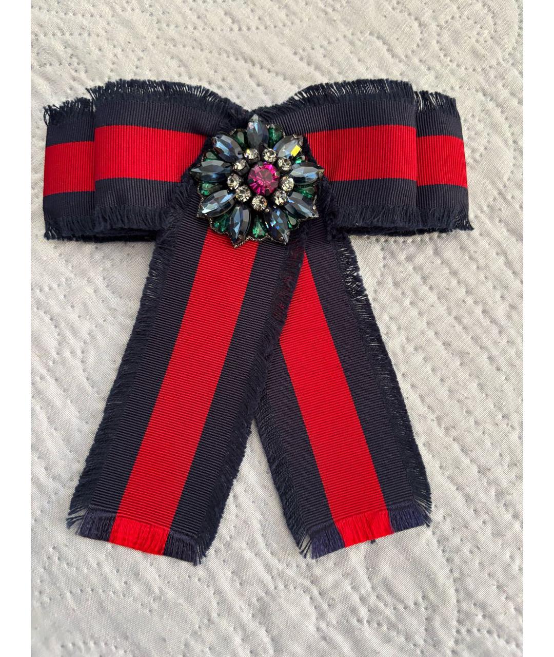 GUCCI Красная булавка / брошь, фото 6