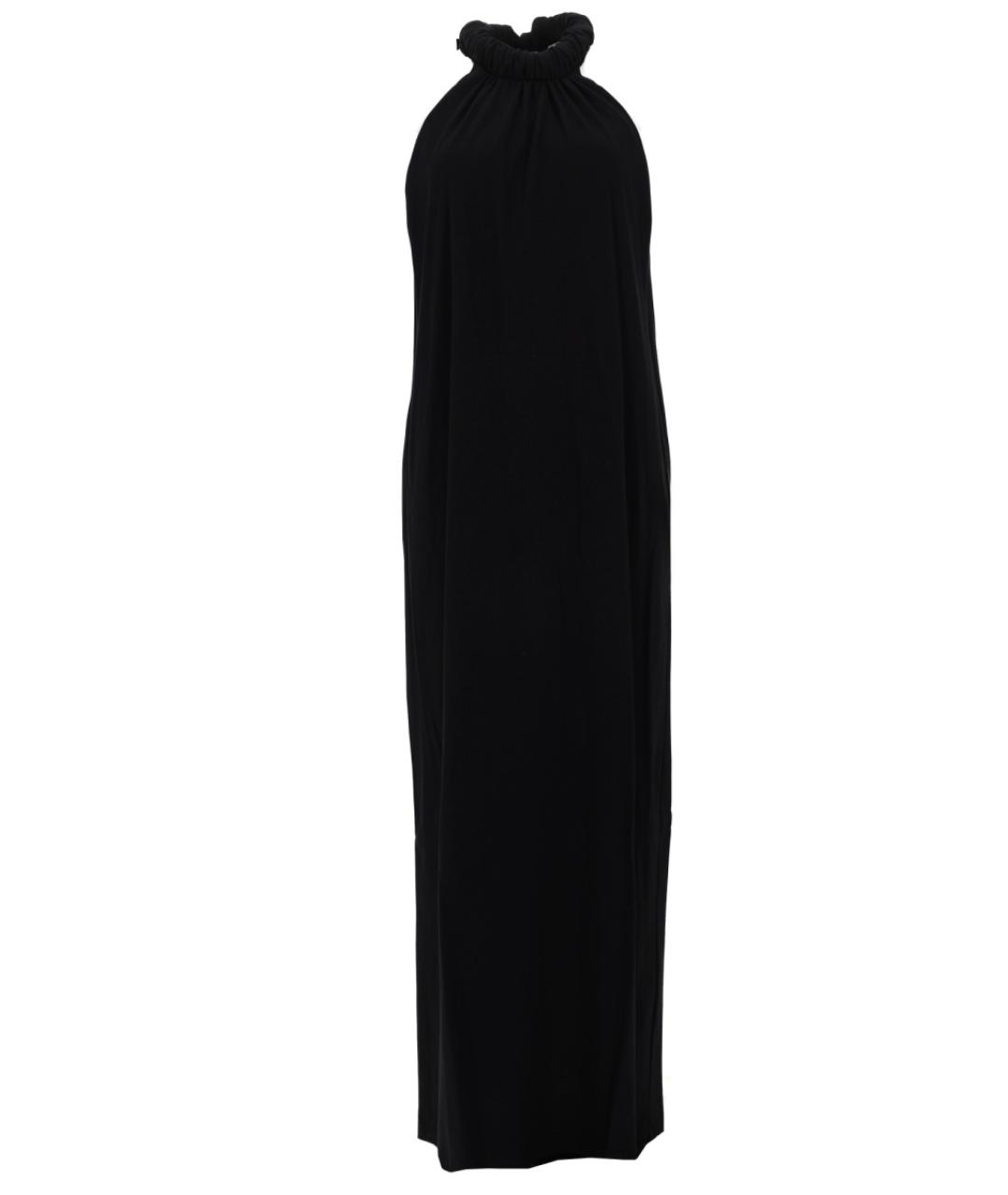 NUDE Черное хлопковое повседневное платье, фото 1