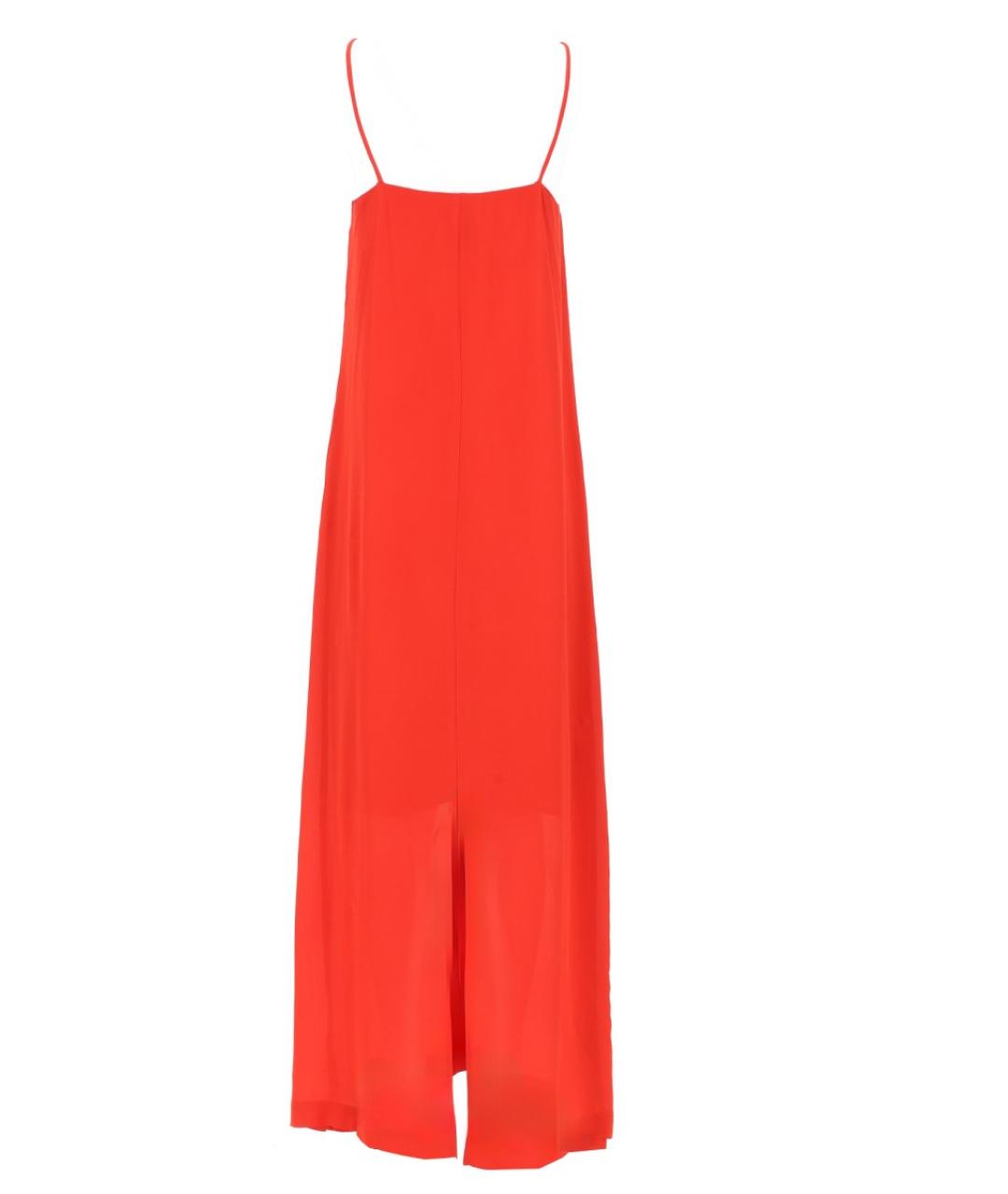 NUDE Красное вискозное повседневное платье, фото 2