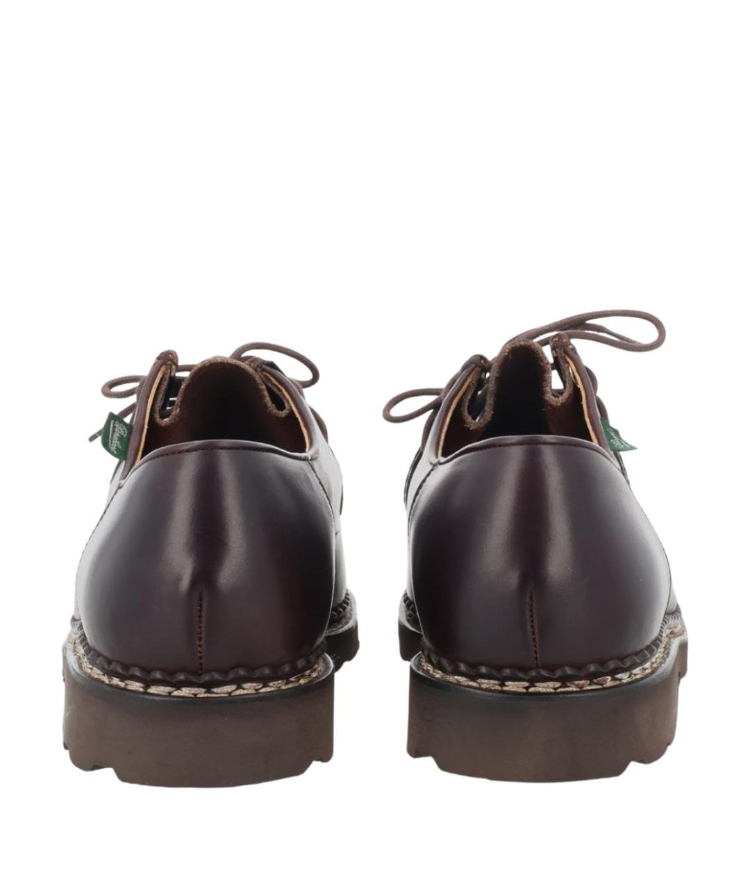 PARABOOT Коричневые кожаные туфли, фото 2