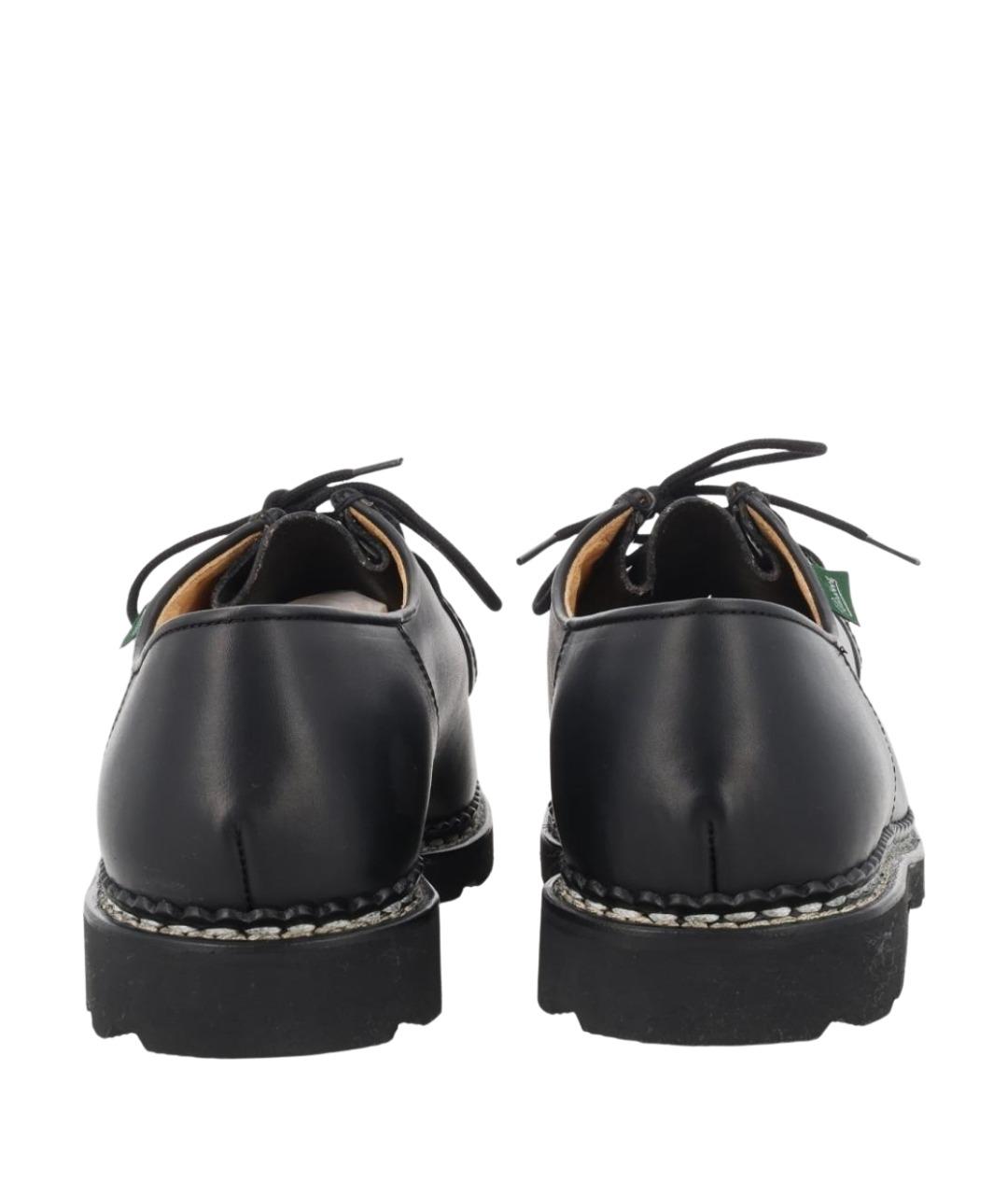 PARABOOT Черные кожаные туфли, фото 2