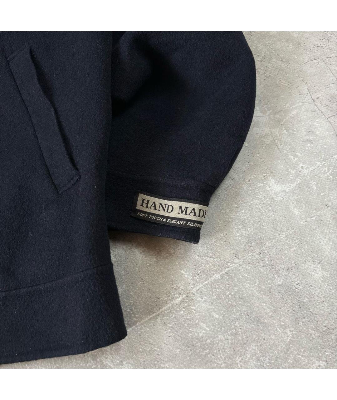 SAINT LAURENT Темно-синяя шерстяная куртка, фото 4