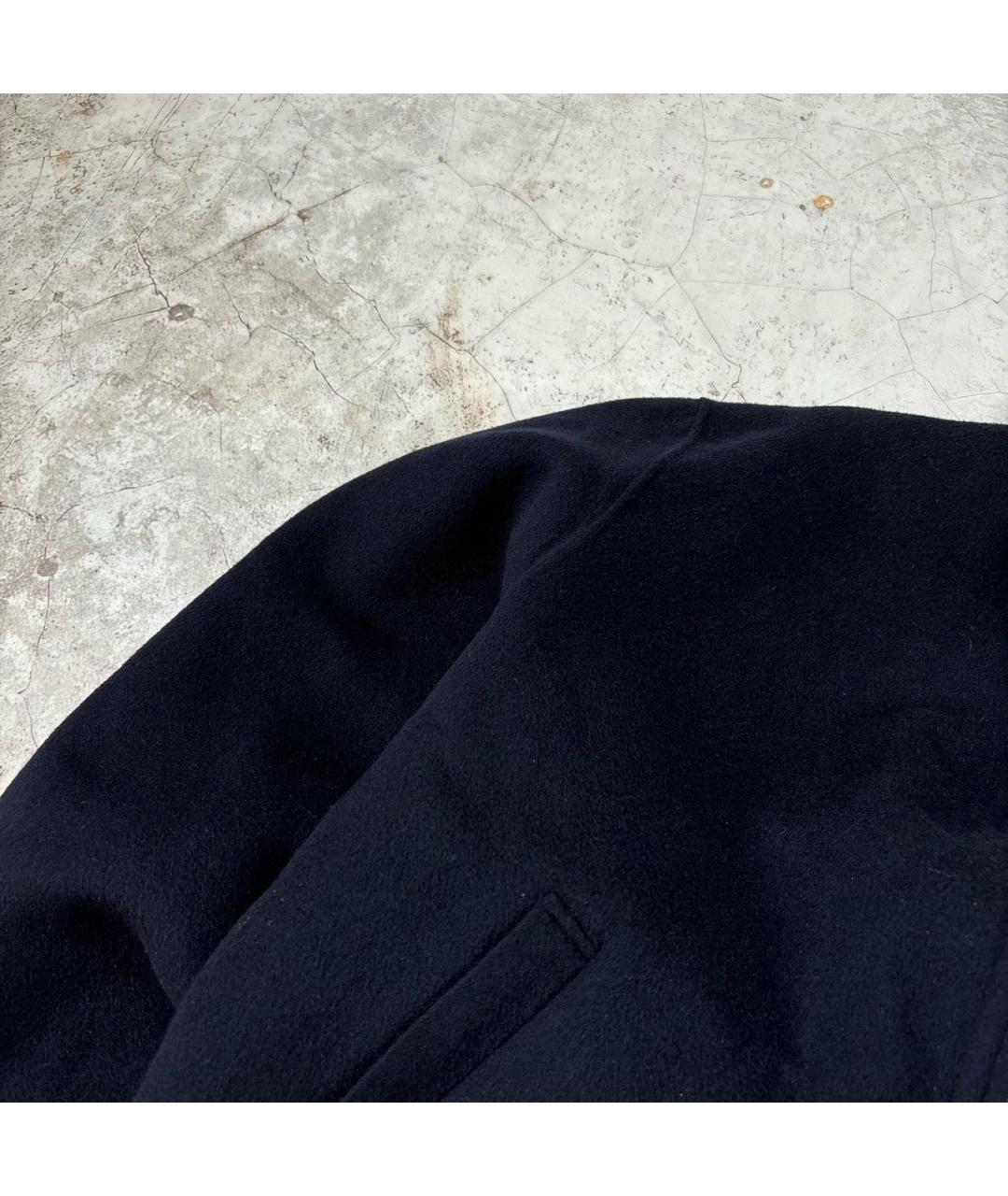 SAINT LAURENT Темно-синяя шерстяная куртка, фото 5