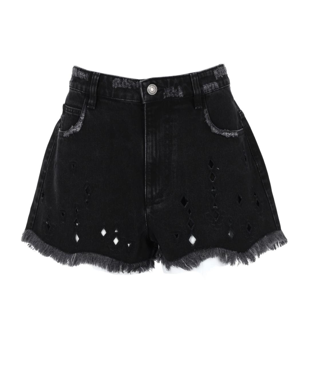 ISABEL MARANT Черные хлопковые шорты, фото 1