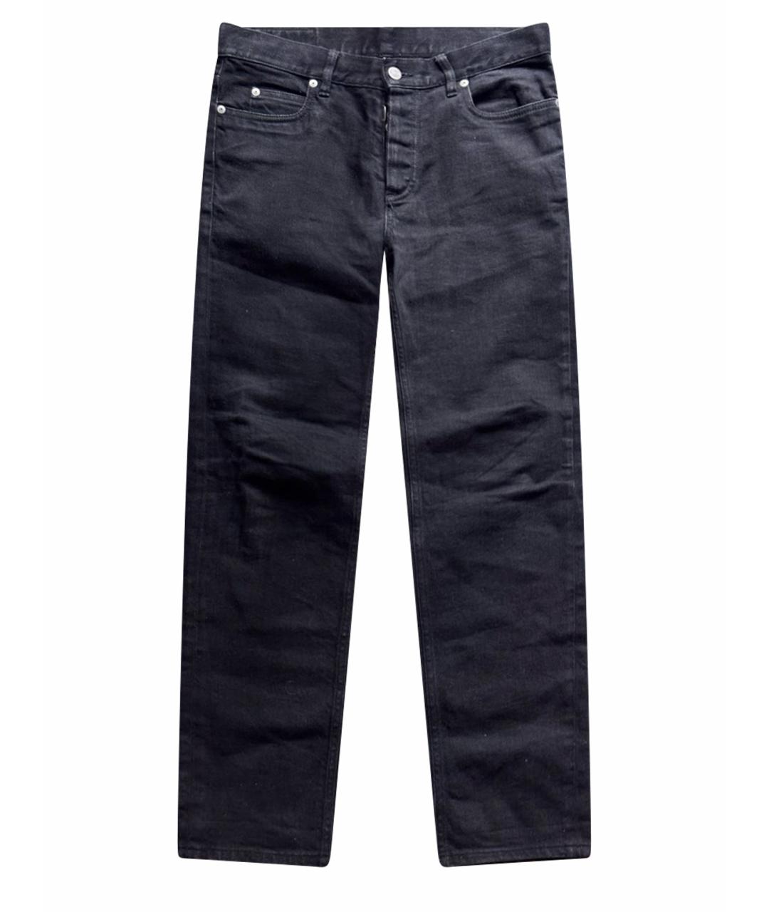 MAISON MARGIELA Черные хлопковые джинсы скинни, фото 1