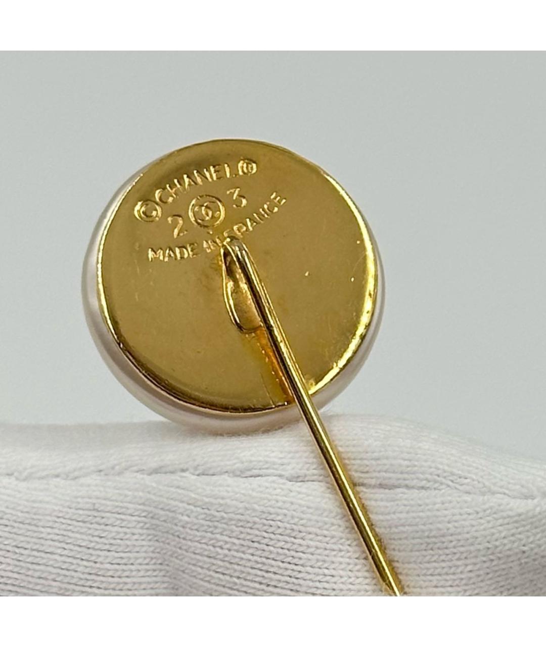 CHANEL Белая булавка / брошь, фото 6