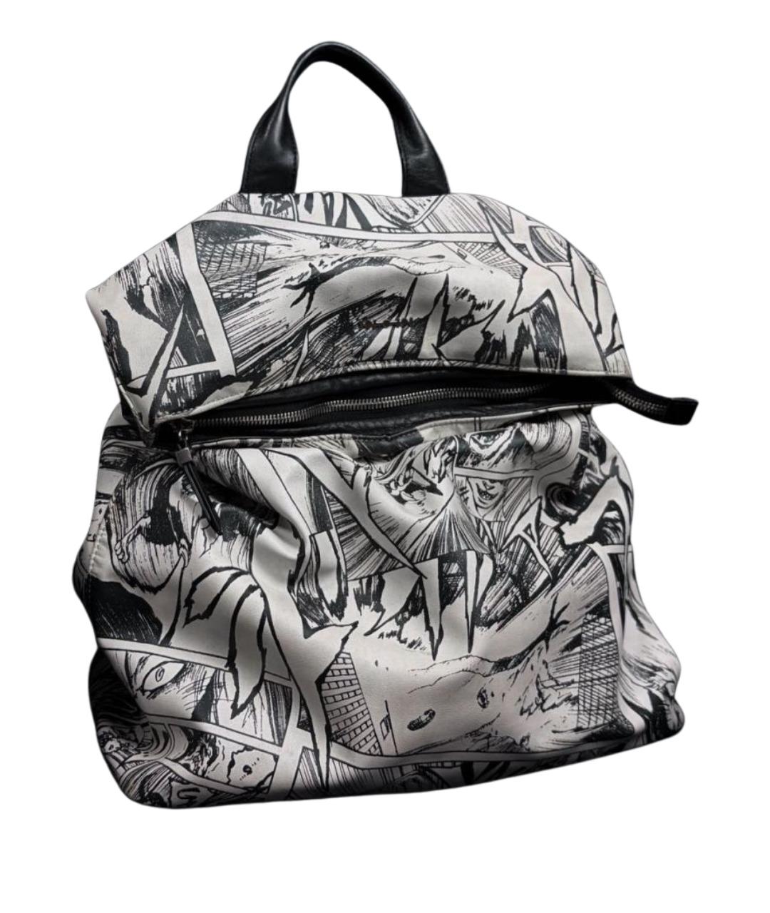 ALEXANDER MCQUEEN Белый рюкзак из искусственной кожи, фото 1