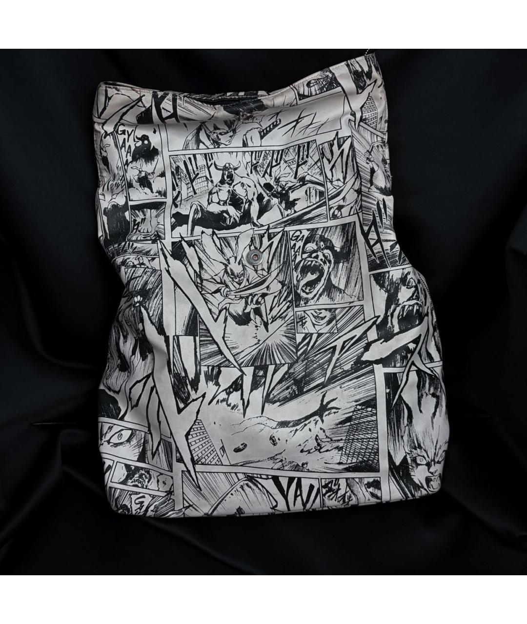 ALEXANDER MCQUEEN Белый рюкзак из искусственной кожи, фото 5