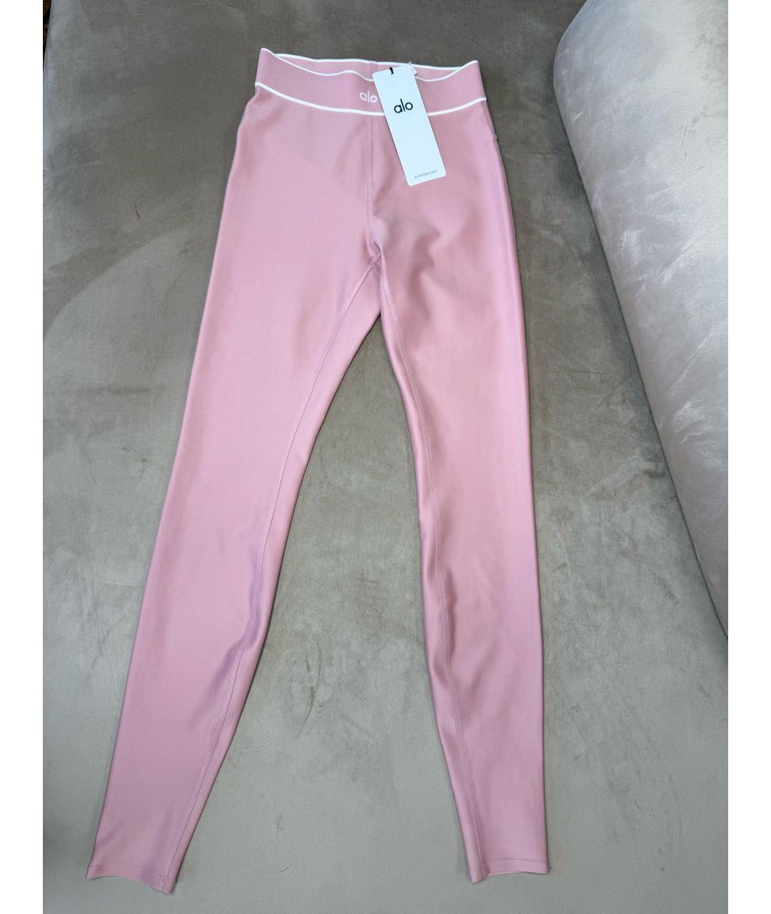 ALO YOGA Розовый полиэстеровый спортивные костюмы, фото 2