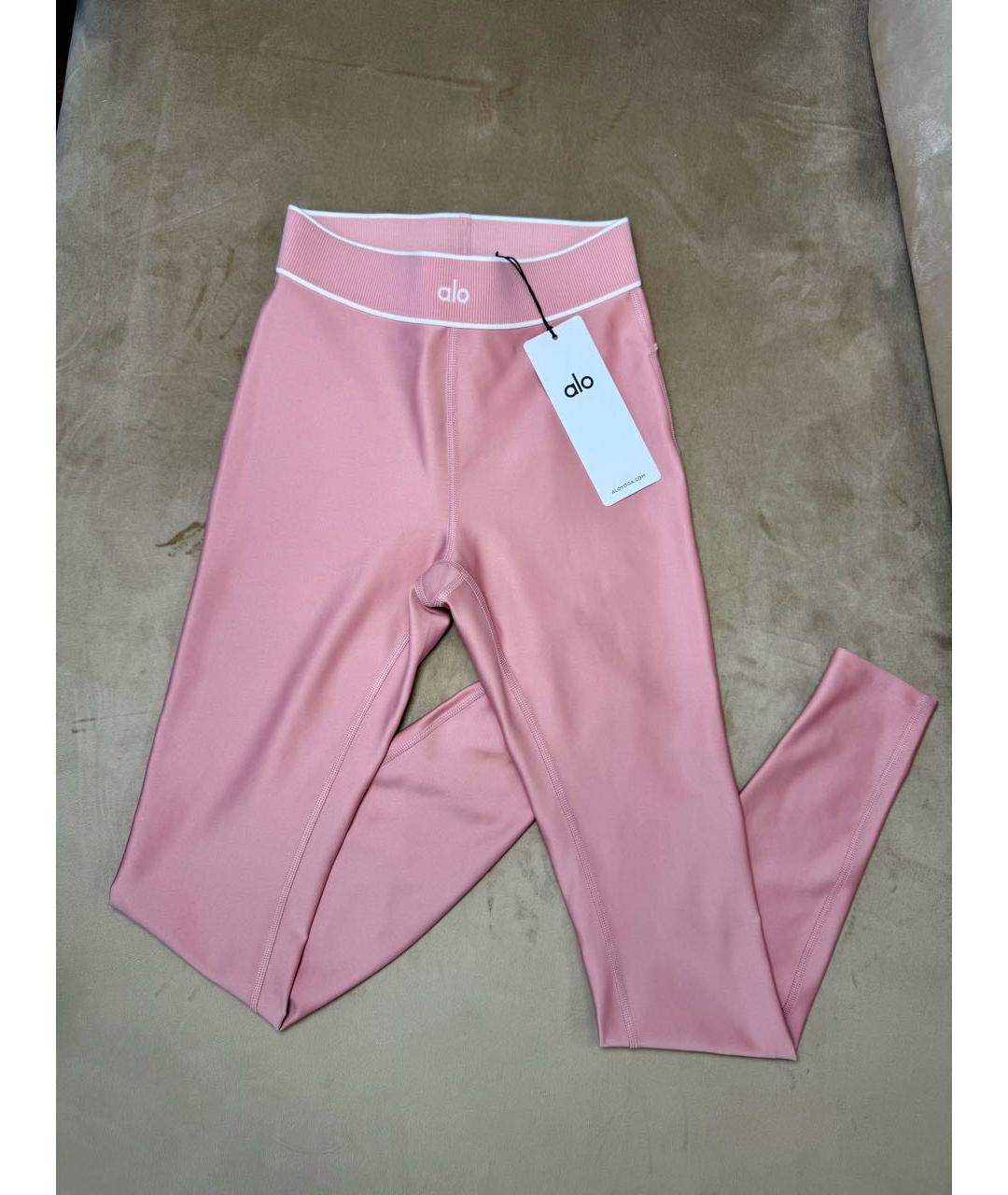 ALO YOGA Розовый полиэстеровый спортивные костюмы, фото 4