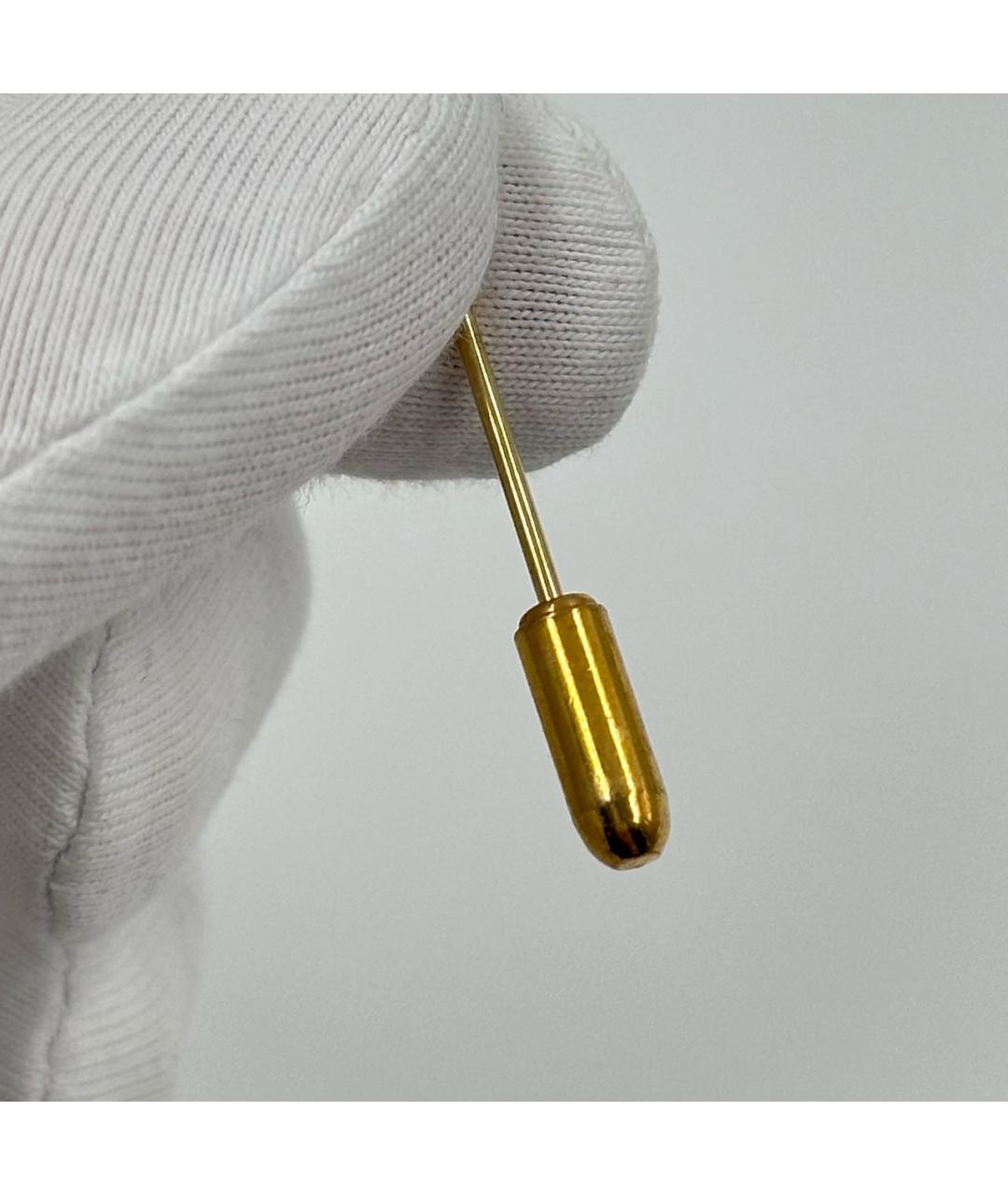 CHANEL Золотая позолоченная булавка / брошь, фото 7