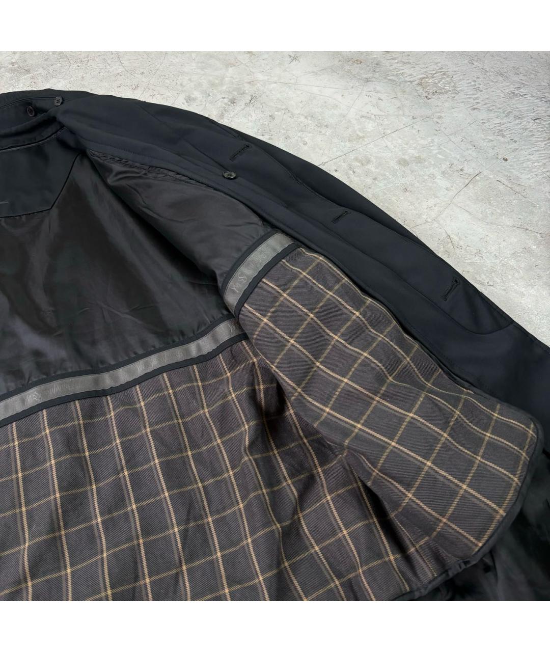 SAINT LAURENT Черное пальто, фото 6