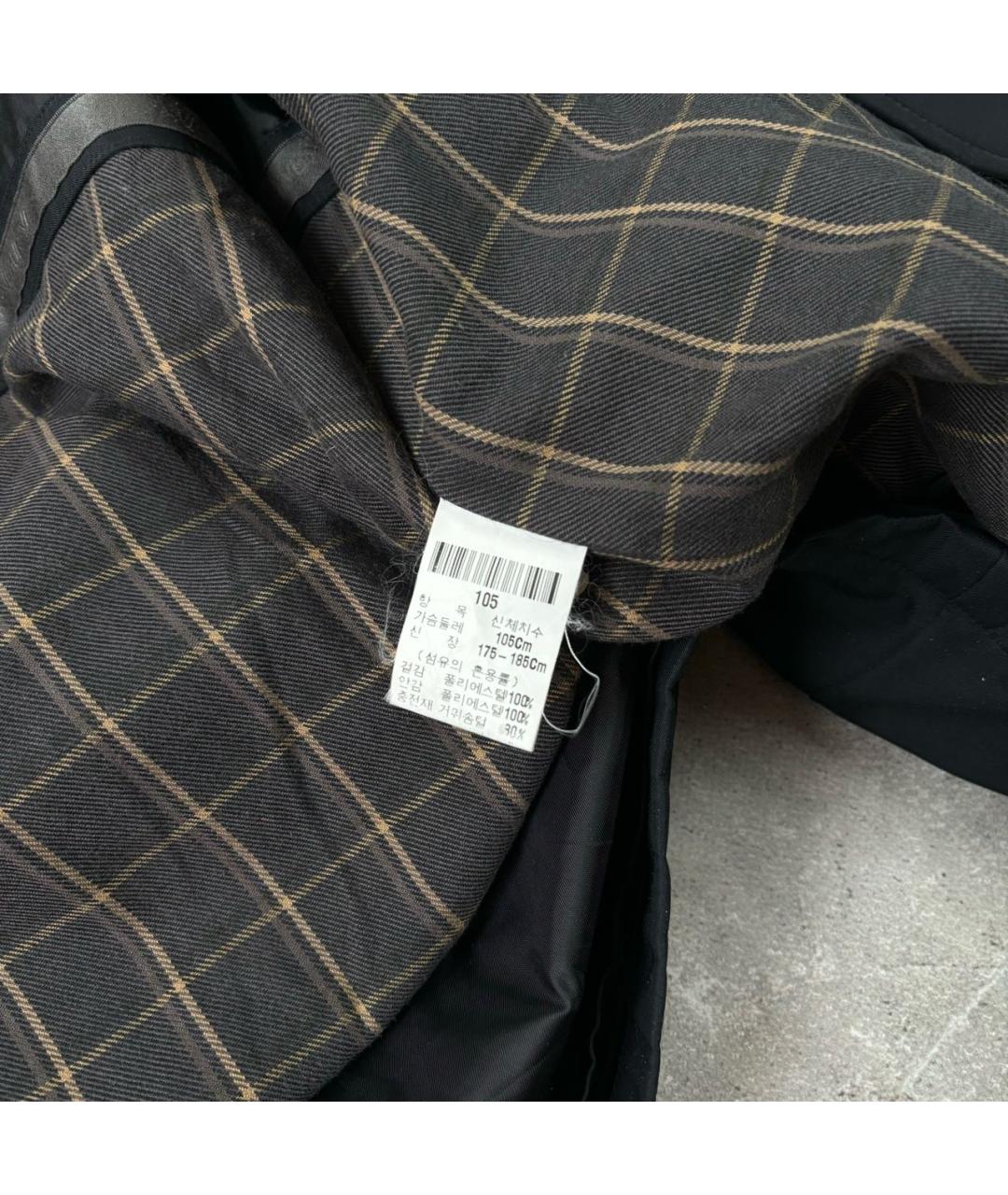 SAINT LAURENT Черное пальто, фото 7