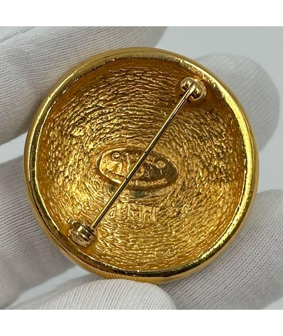 CHANEL Золотая позолоченная булавка / брошь, фото 6