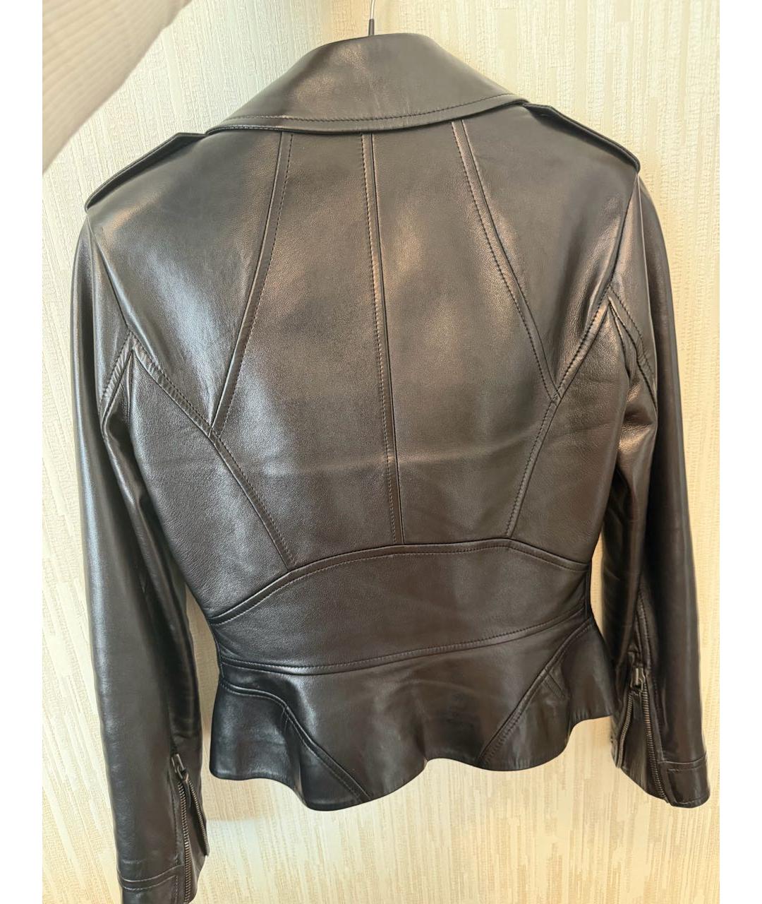 CHRISTIAN DIOR Коричневая кожаная куртка, фото 3