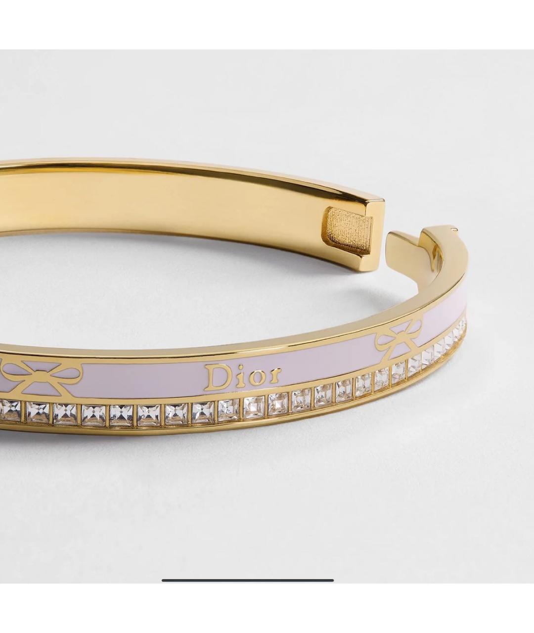 CHRISTIAN DIOR Розовый браслет, фото 3
