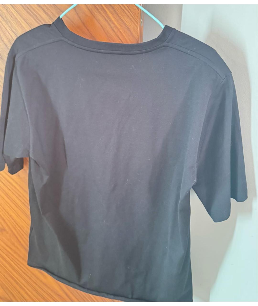 SAINT LAURENT Черная футболка, фото 2