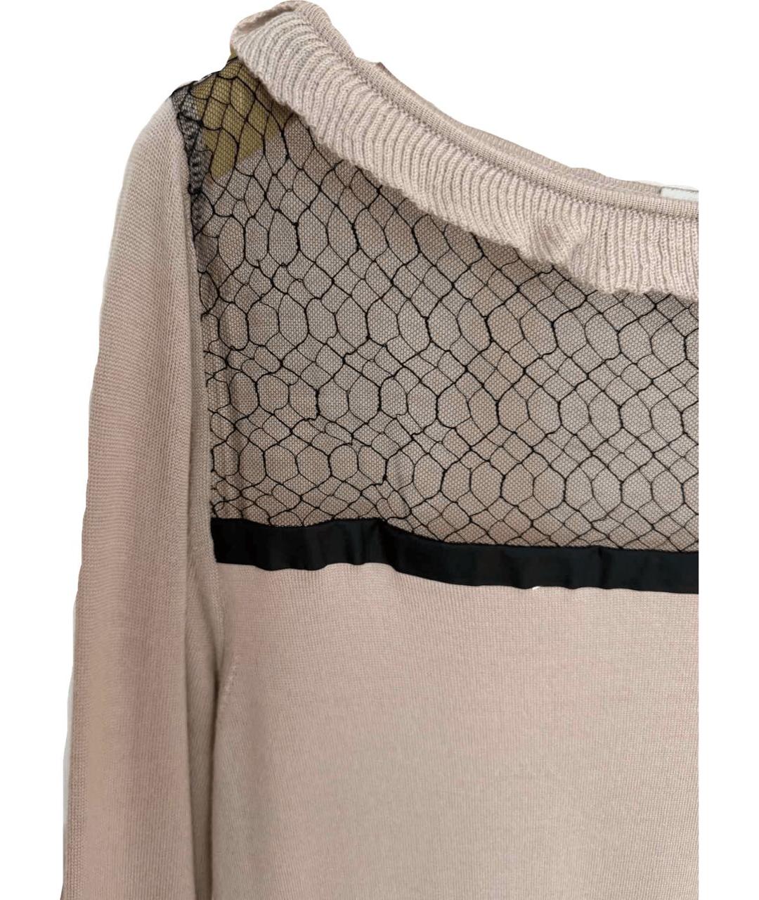VALENTINO Розовый кашемировый джемпер / свитер, фото 3