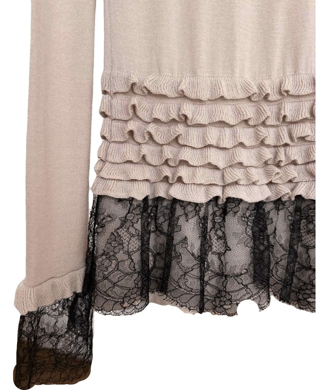 VALENTINO Розовый кашемировый джемпер / свитер, фото 4