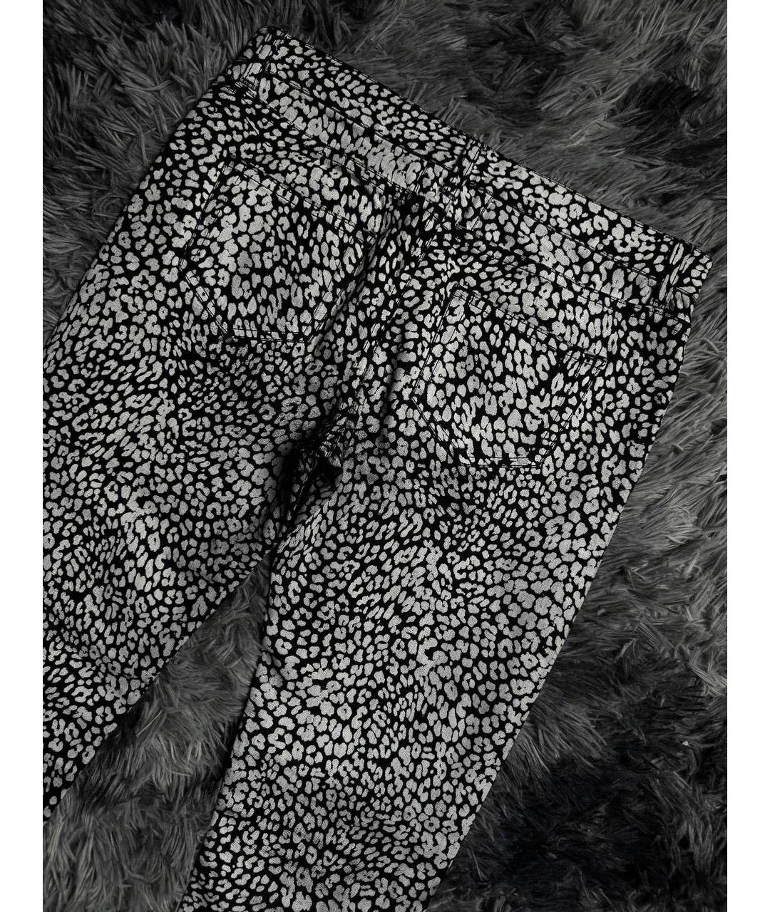 SAINT LAURENT Черные хлопковые джинсы слим, фото 2