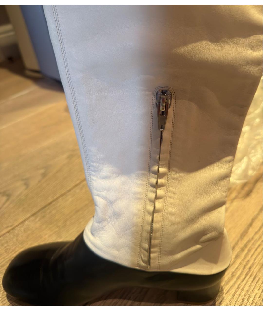 CELINE Кожаные сапоги, фото 7