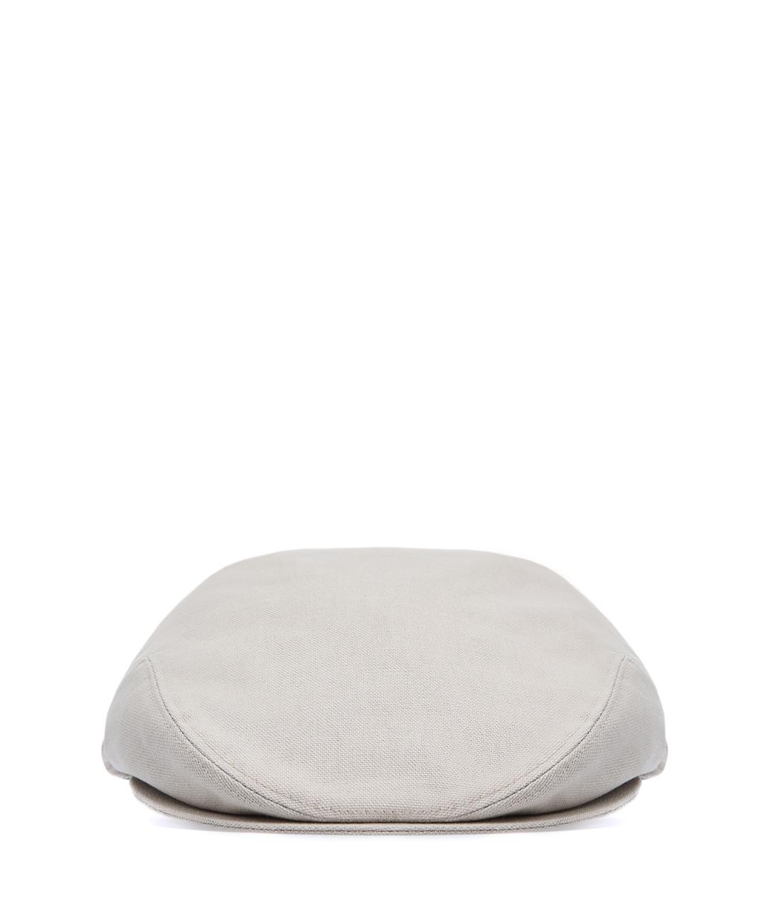 ELEVENTY Бежевая хлопковая кепка/бейсболка, фото 1