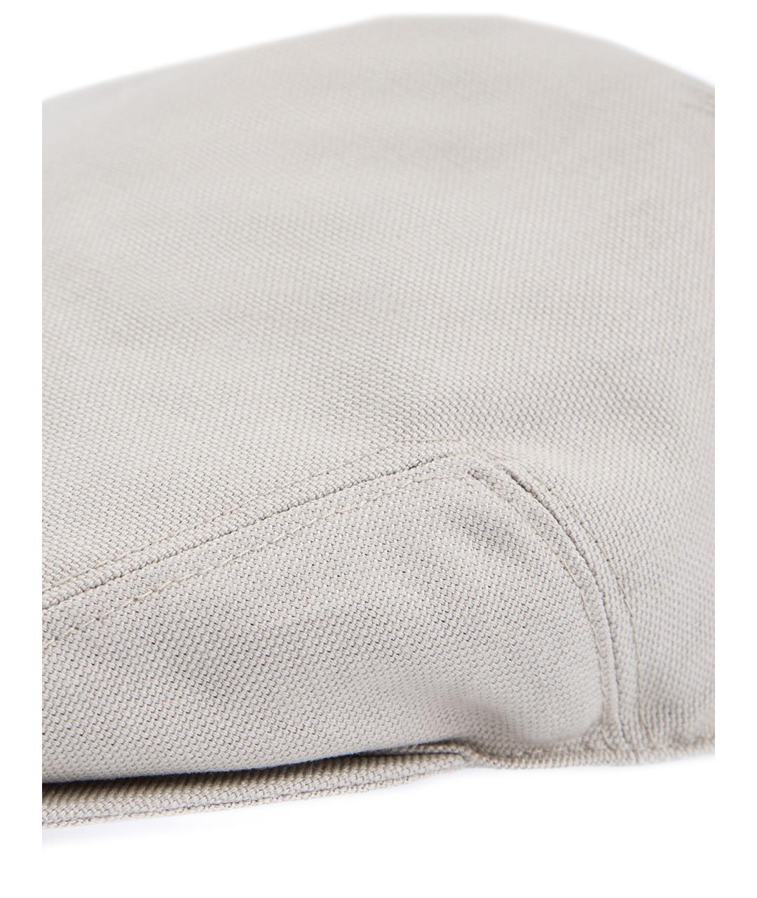 ELEVENTY Бежевая хлопковая кепка/бейсболка, фото 5