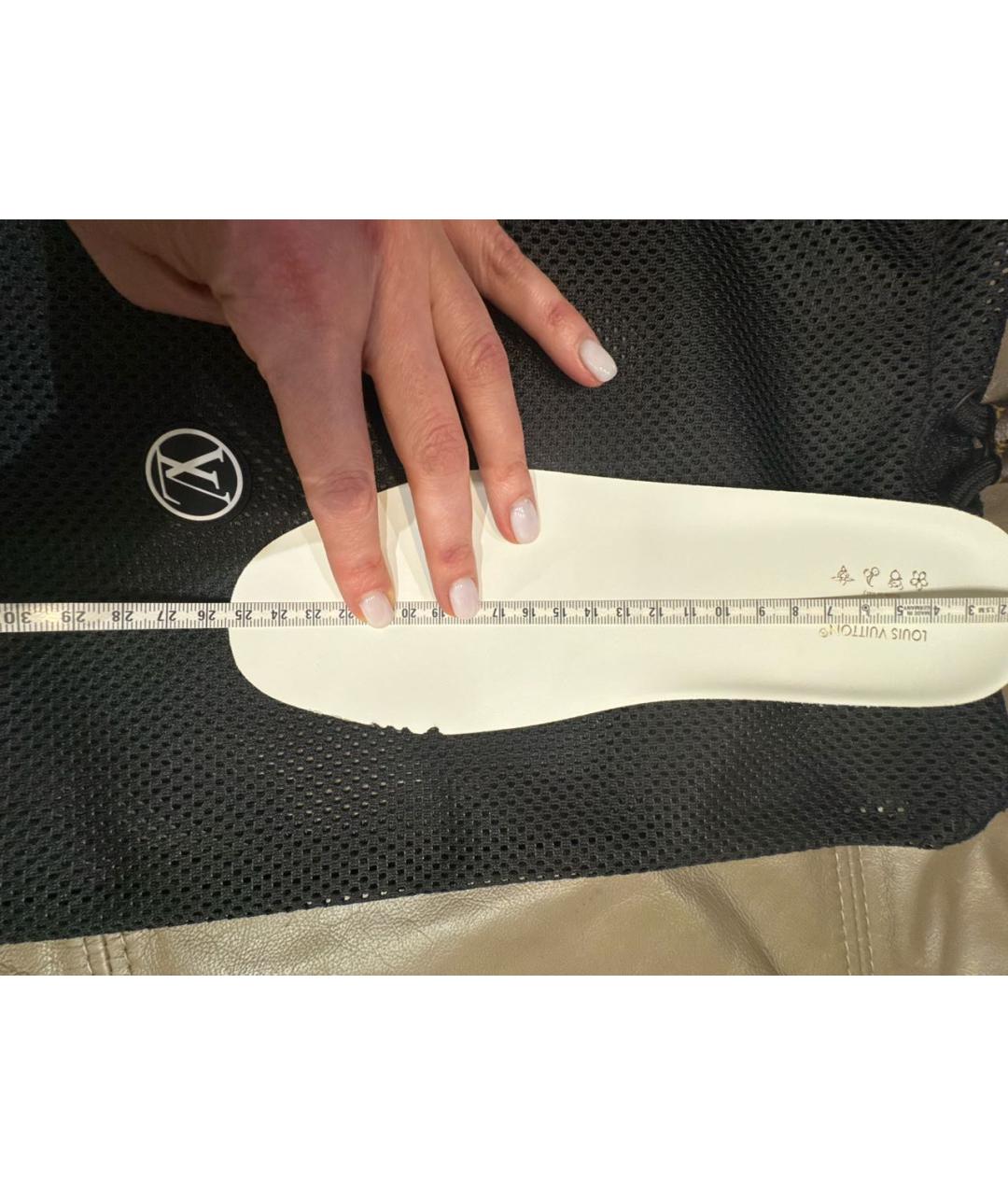 LOUIS VUITTON Мульти кожаные кеды, фото 6