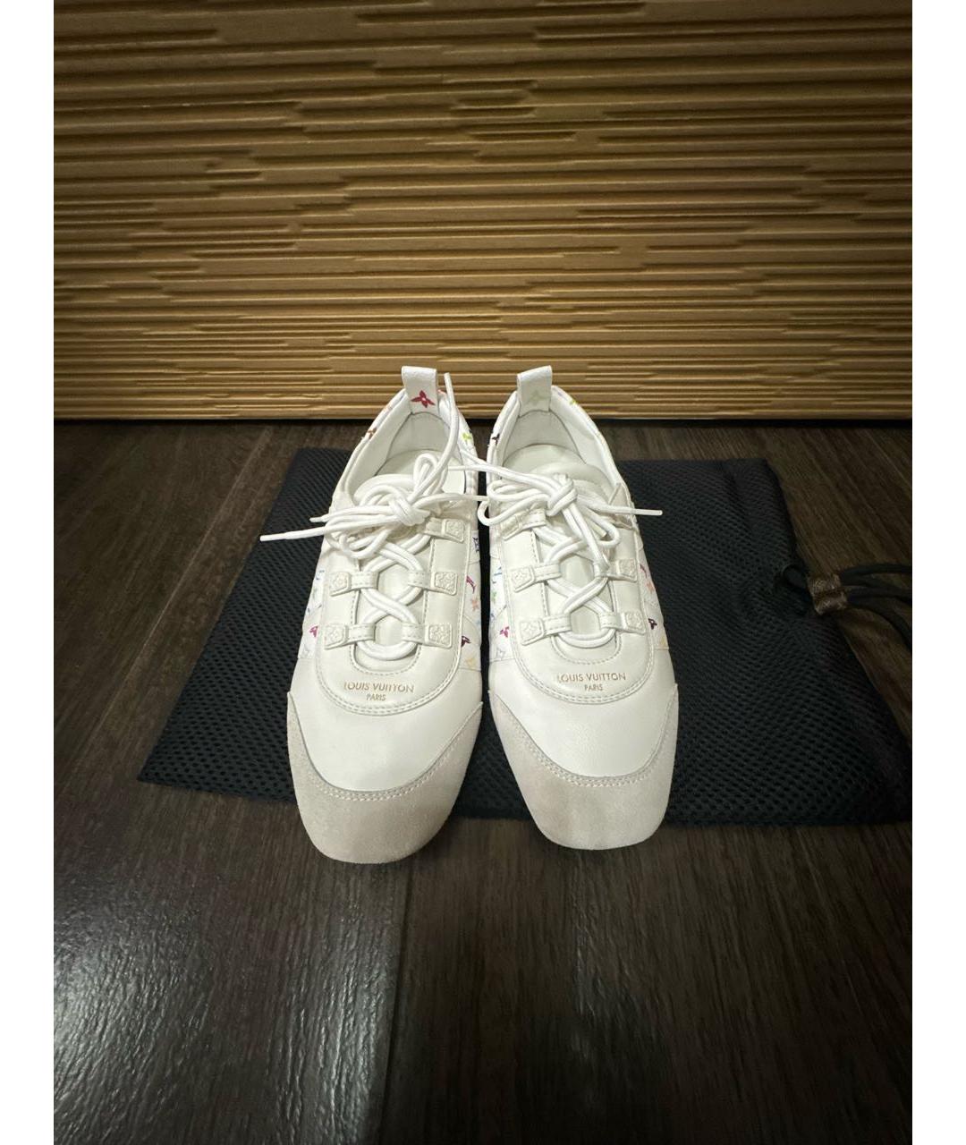 LOUIS VUITTON Мульти кожаные кеды, фото 2