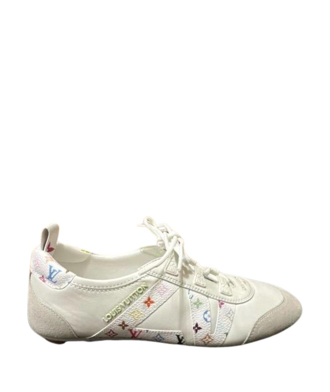 LOUIS VUITTON Мульти кожаные кеды, фото 1