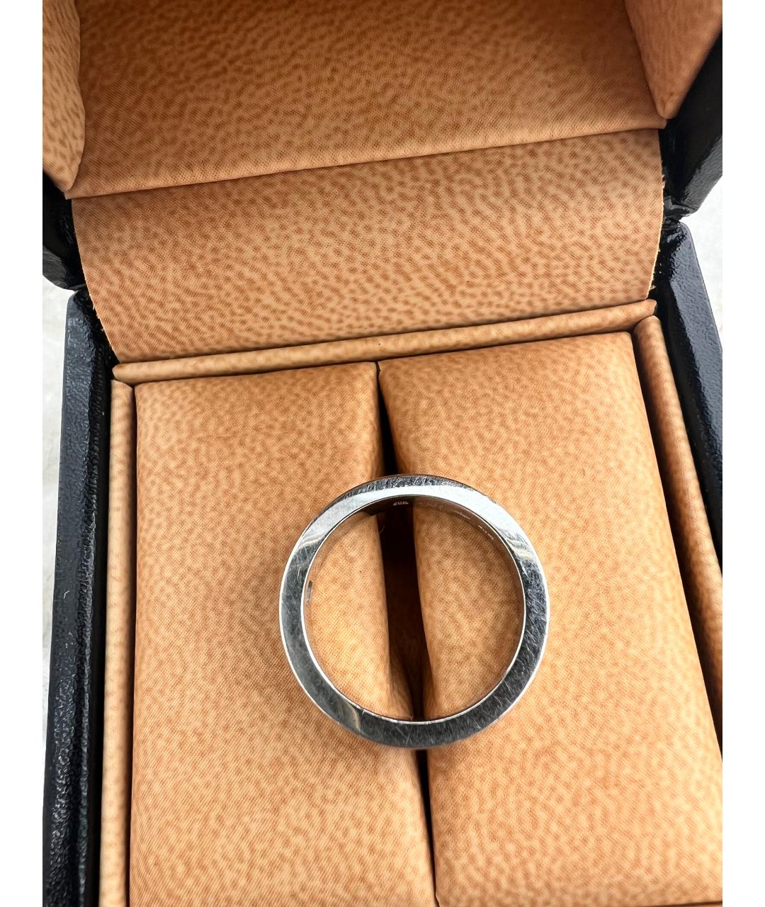 BVLGARI Серебряное кольцо из белого золота, фото 4