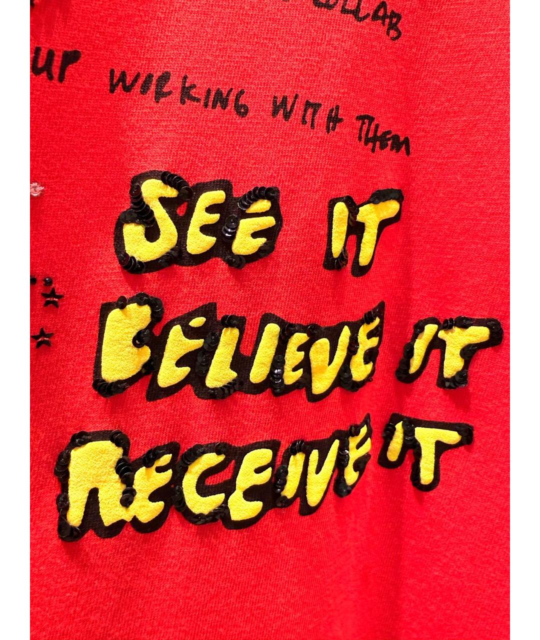 CHANEL Красный хлопко-эластановый джемпер / свитер, фото 5