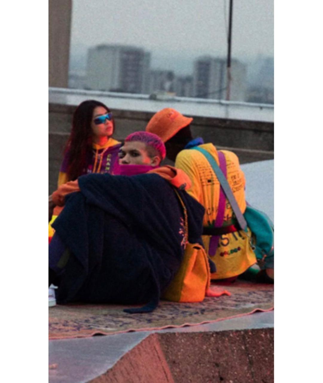 CHANEL Красный хлопко-эластановый джемпер / свитер, фото 8