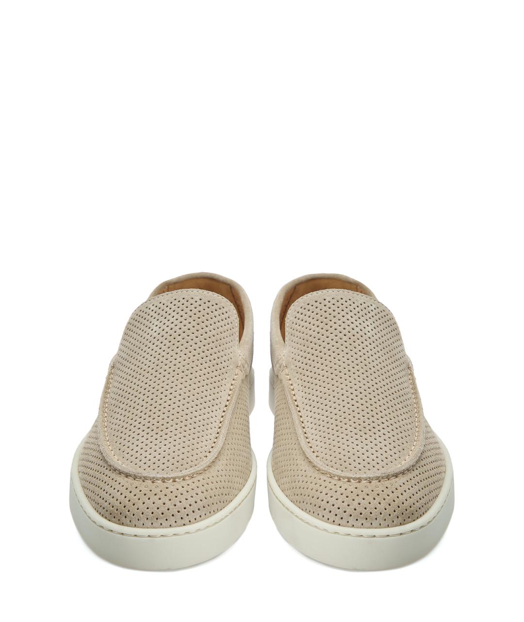 BARRETT Бежевые замшевые лоферы, фото 6