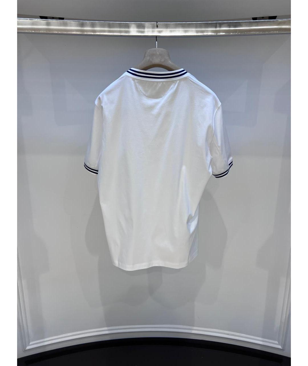 BRUNELLO CUCINELLI Белая футболка, фото 2