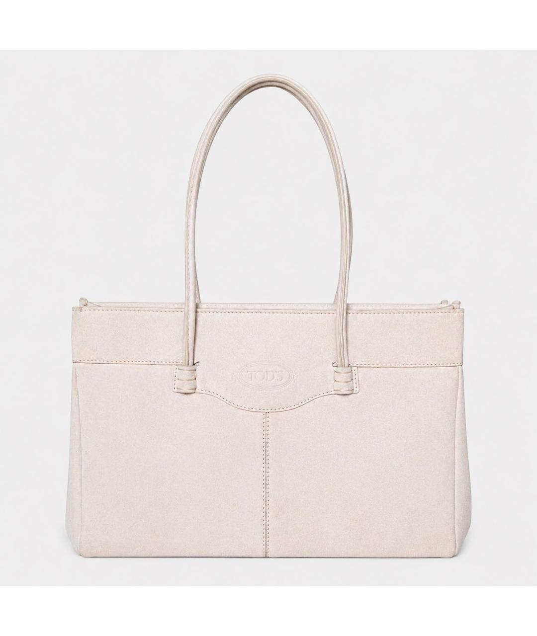TOD'S Замшевая сумка тоут, фото 9