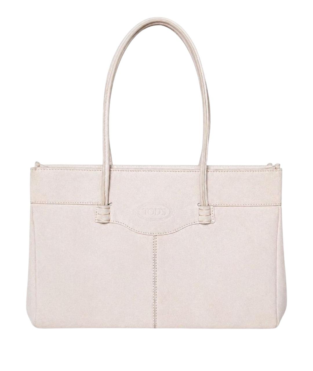 TOD'S Замшевая сумка тоут, фото 1