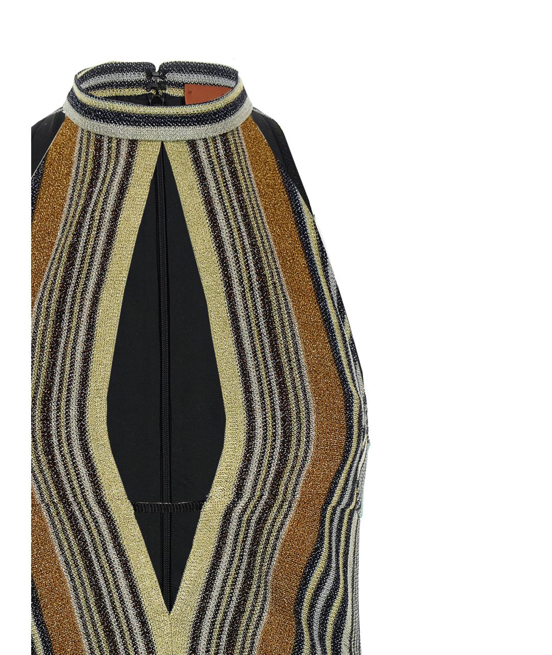 MISSONI Мульти вискозное повседневное платье, фото 3